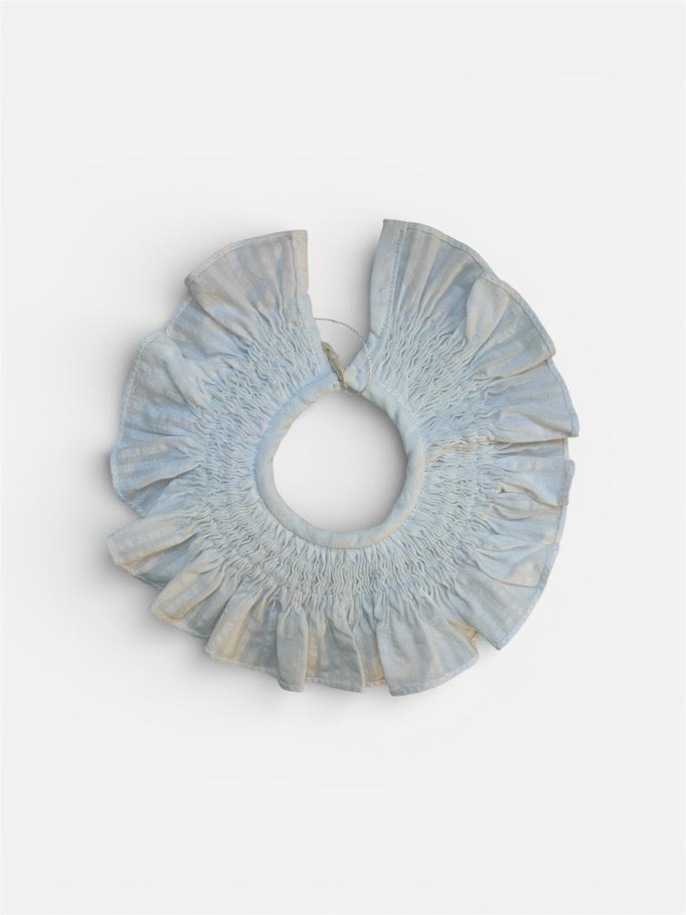 Cuello nido de abeja Blanco